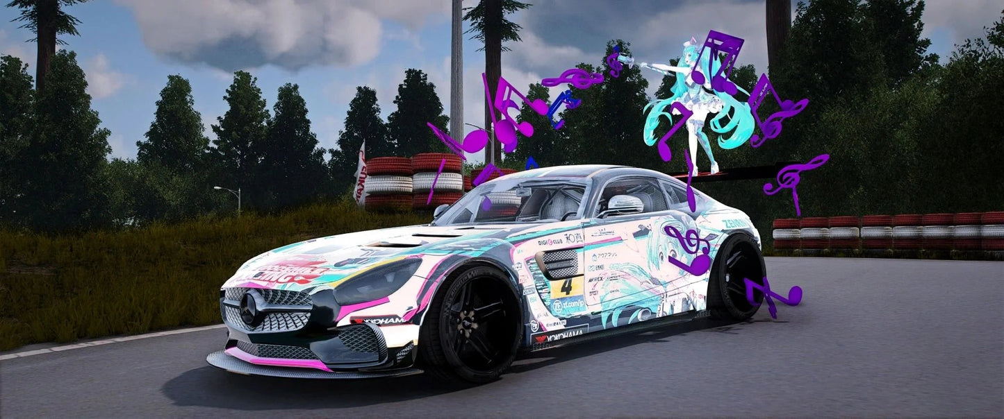 Mercedes AMG GTS Prior Design Music [Dinamic Lights] | Kick Store