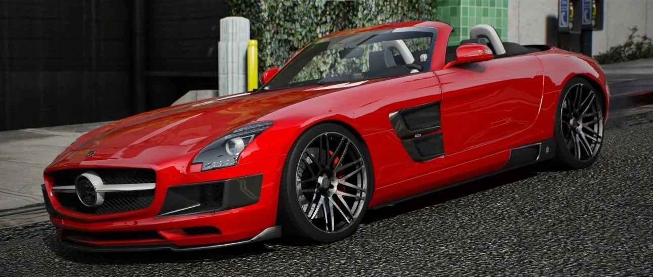 Mercedes Benz Brabus SLS 700 Roadster [Animated Roof] | Chino Garage