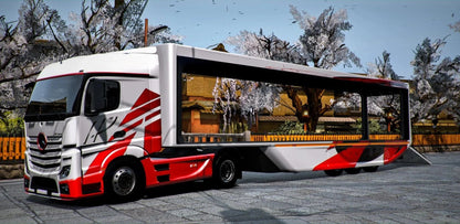 Mercedes-Benz Actros 2020 + Trailer | Trucking Mods