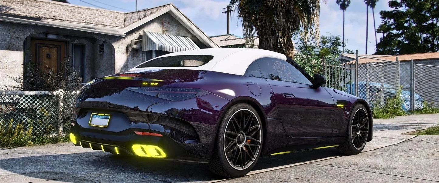 Mercedes Benz SL63 [Dinamic Lights] | Port Baek