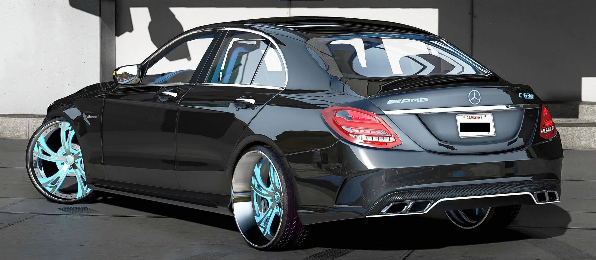 Mercedes C63 AMG GF Rims | DDC Cars
