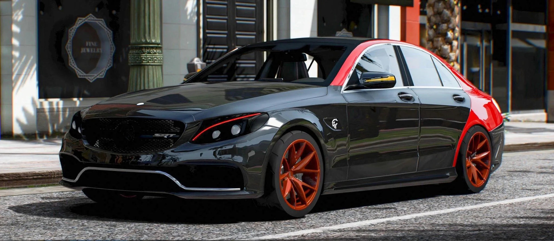 Mercedes C63 SRT Swaped Hemi 2018 | Pers