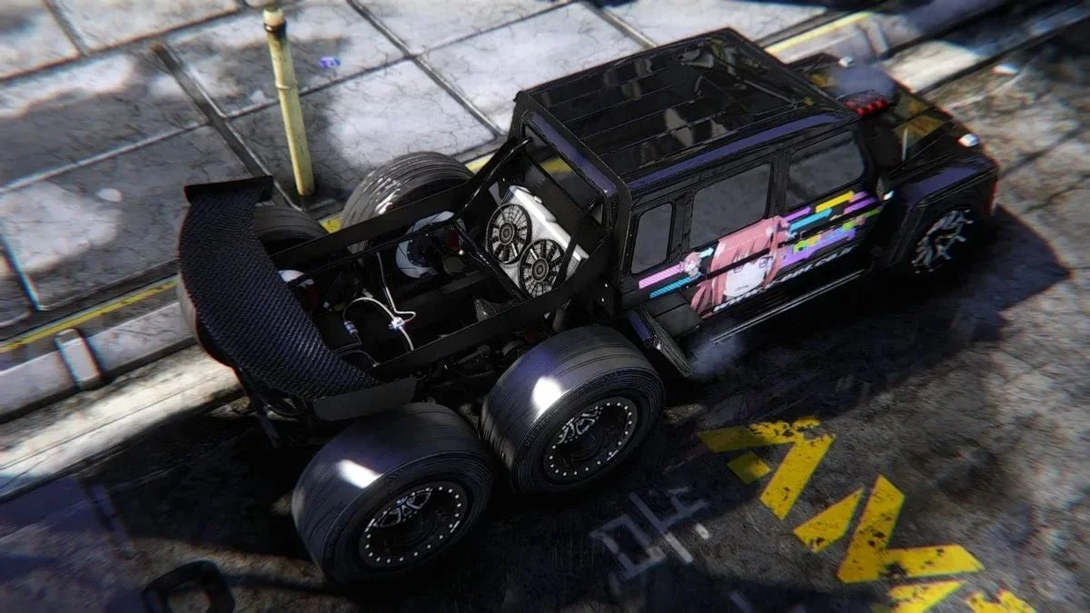 Mercedes G63 6x6 Demon 6 Seater (Armored  + 5 Liveries) | 5ifty | Performance Build