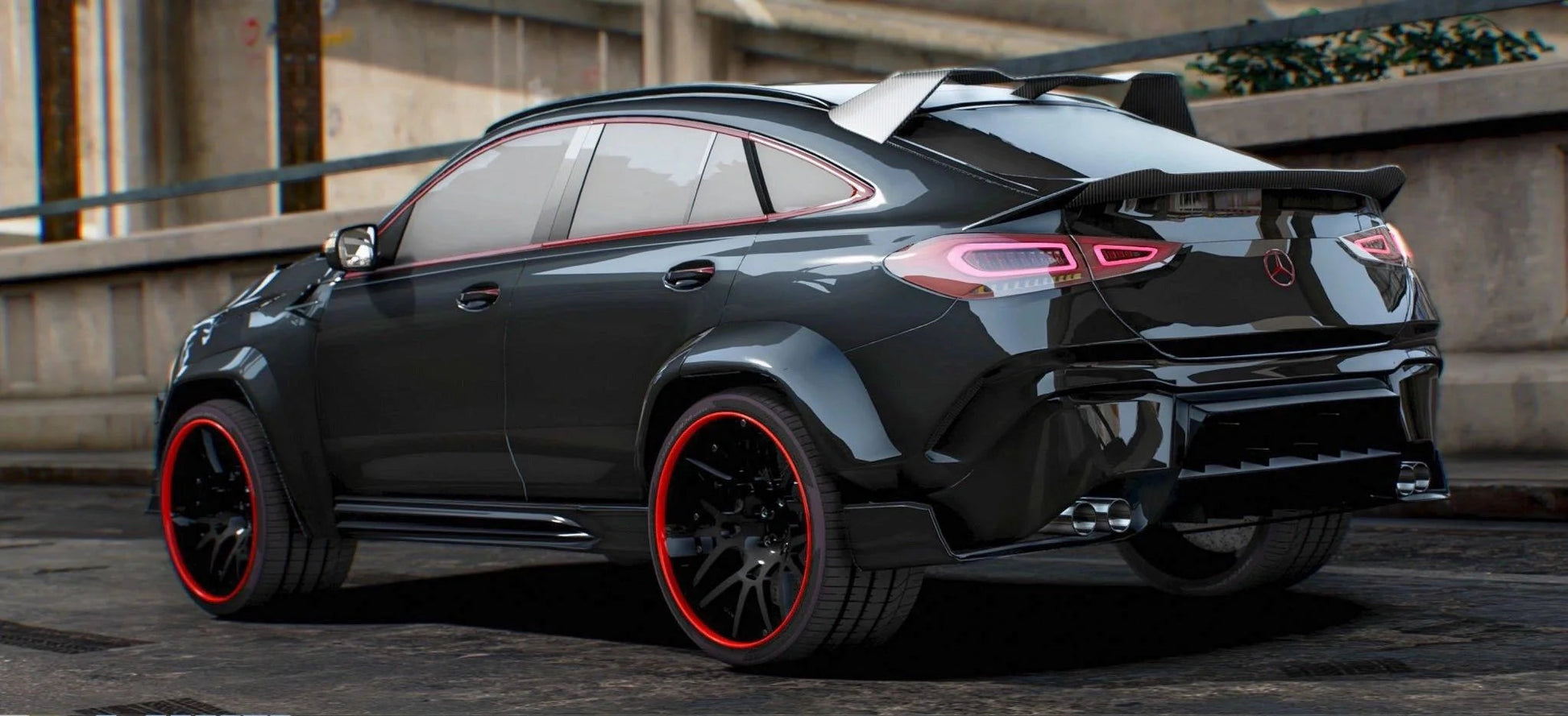 Mercedes GLE53 Keyvany | KW Custom