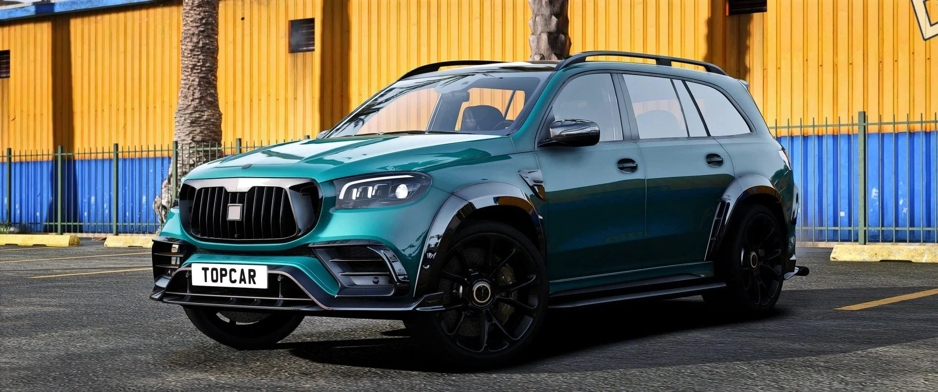 Mercedes GLS63 Mansory | Topcar Design