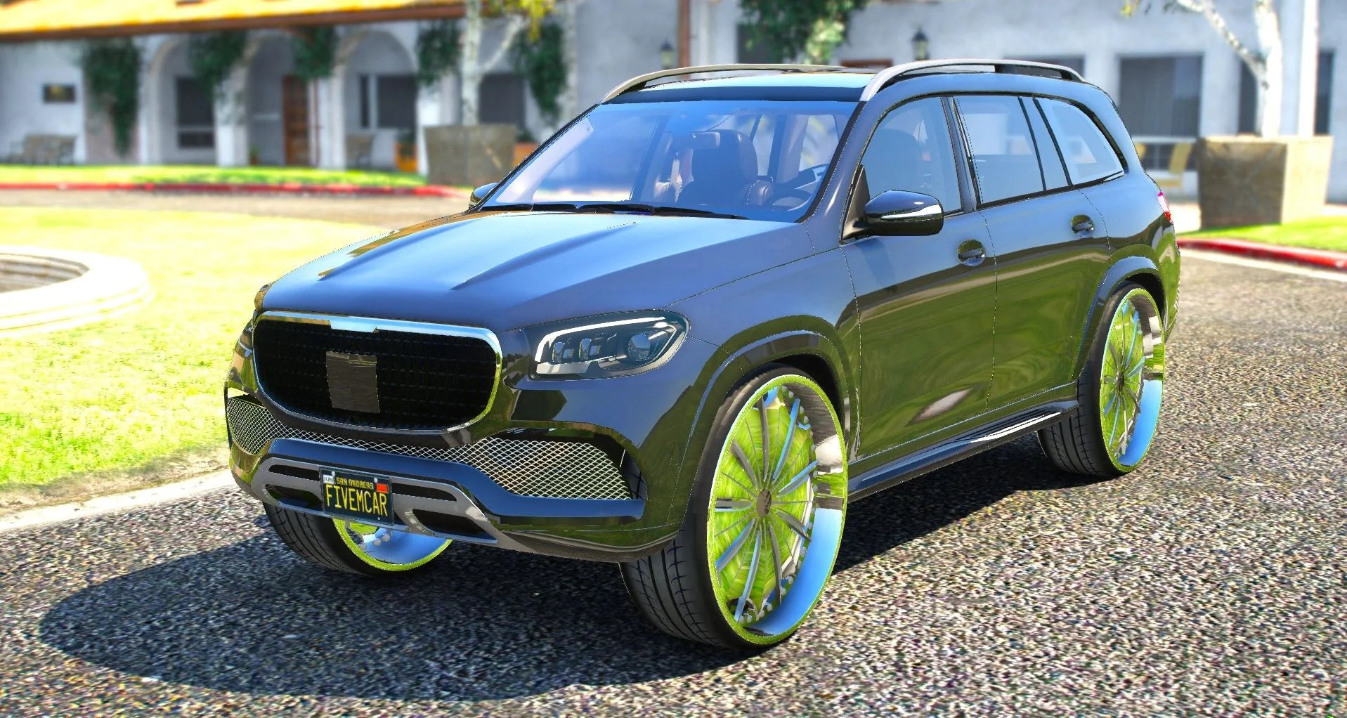 (Unbranded) Mercedes GLS600 Maybach Donk | MiC Customs
