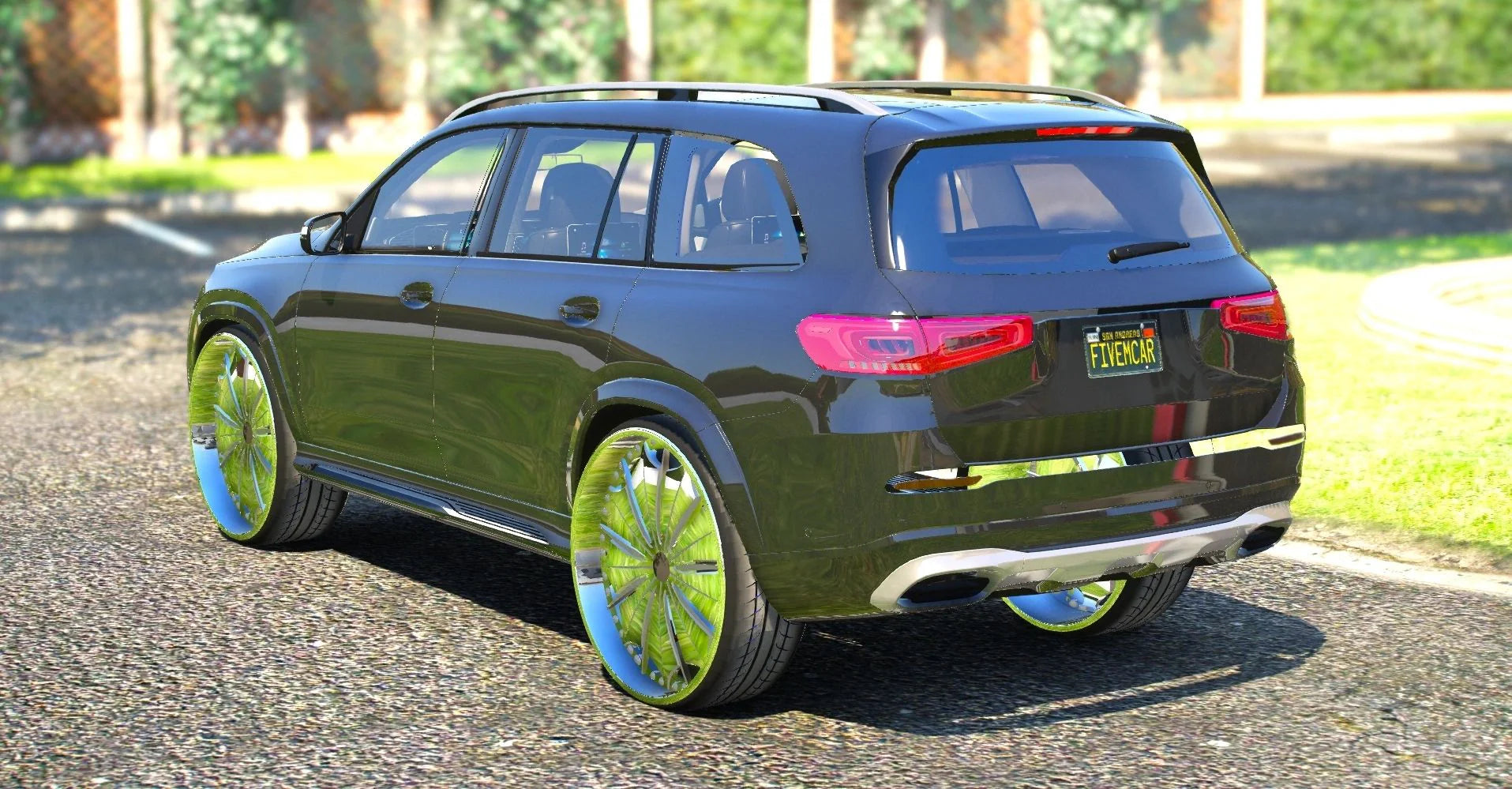 (Unbranded) Mercedes GLS600 Maybach Donk | MiC Customs