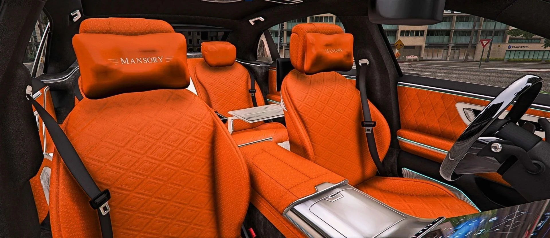 Mercedes S580 Maybach Mansory LV Interior | D. ICY Customs