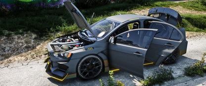 Mitsubishi Lancer Evolution Hycade V2 [Dinamic Lights] | Port Baek