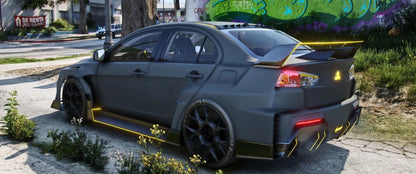 Mitsubishi Lancer Evolution Hycade V2 [Dinamic Lights] | Port Baek