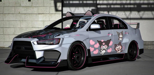 (Unbranded) Mitsubishi Lancer Evolution X FR-400 Pinky | DEFz Customs