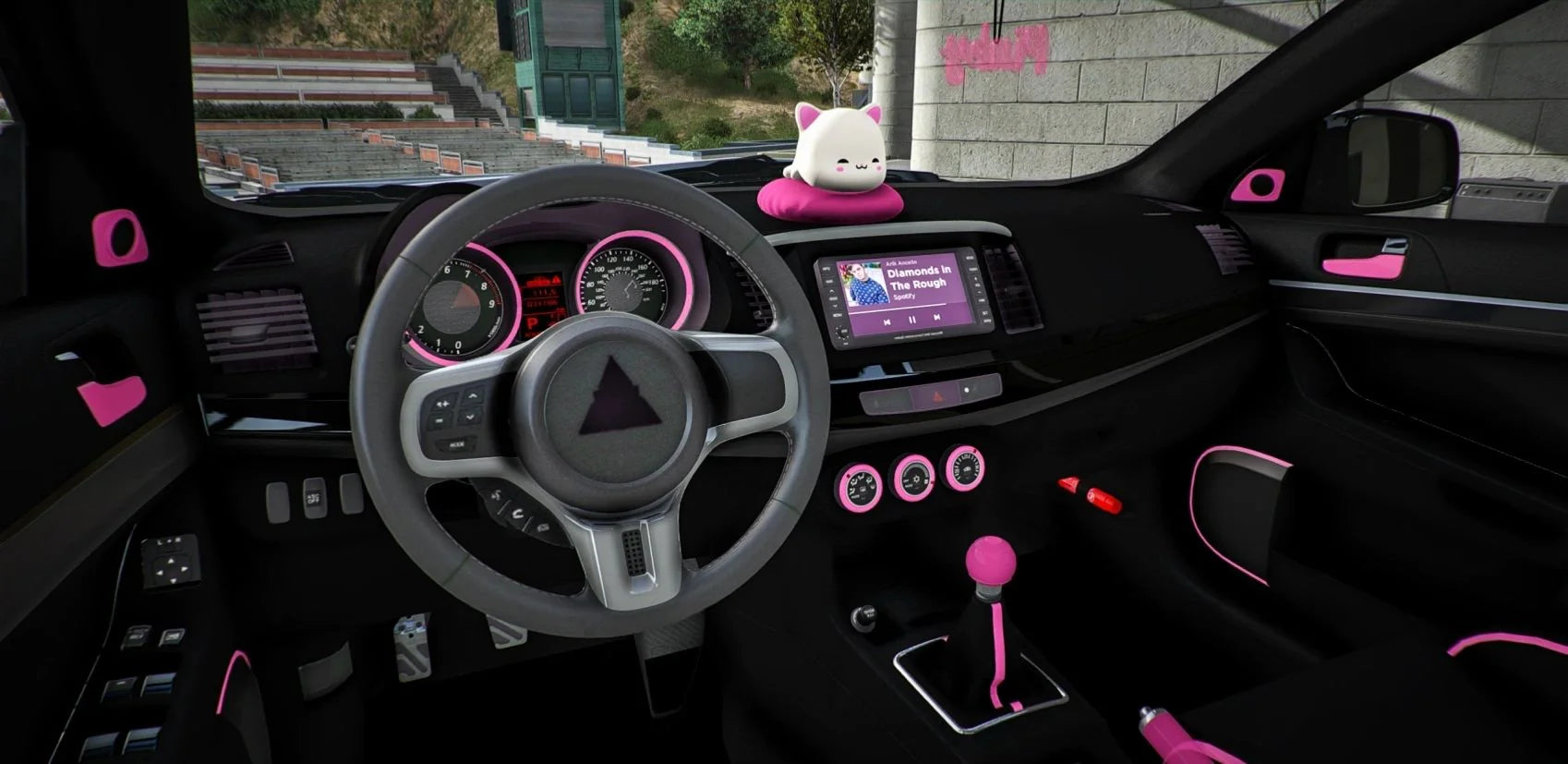 (Unbranded) Mitsubishi Lancer Evolution X FR-400 Pinky | DEFz Customs