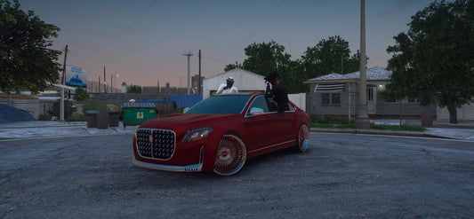 Maybach  Forgiato With AK-47 LV Bag And Cocaine Bricks 6 Seater Slider | A1 Customs