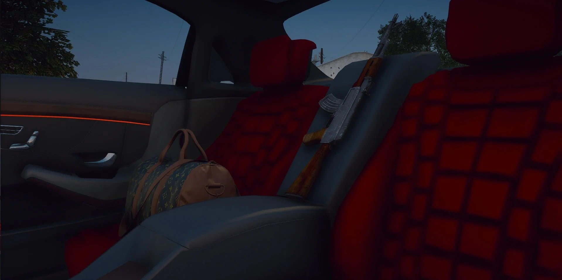 Maybach  Forgiato With AK-47 LV Bag And Cocaine Bricks 6 Seater Slider | A1 Customs