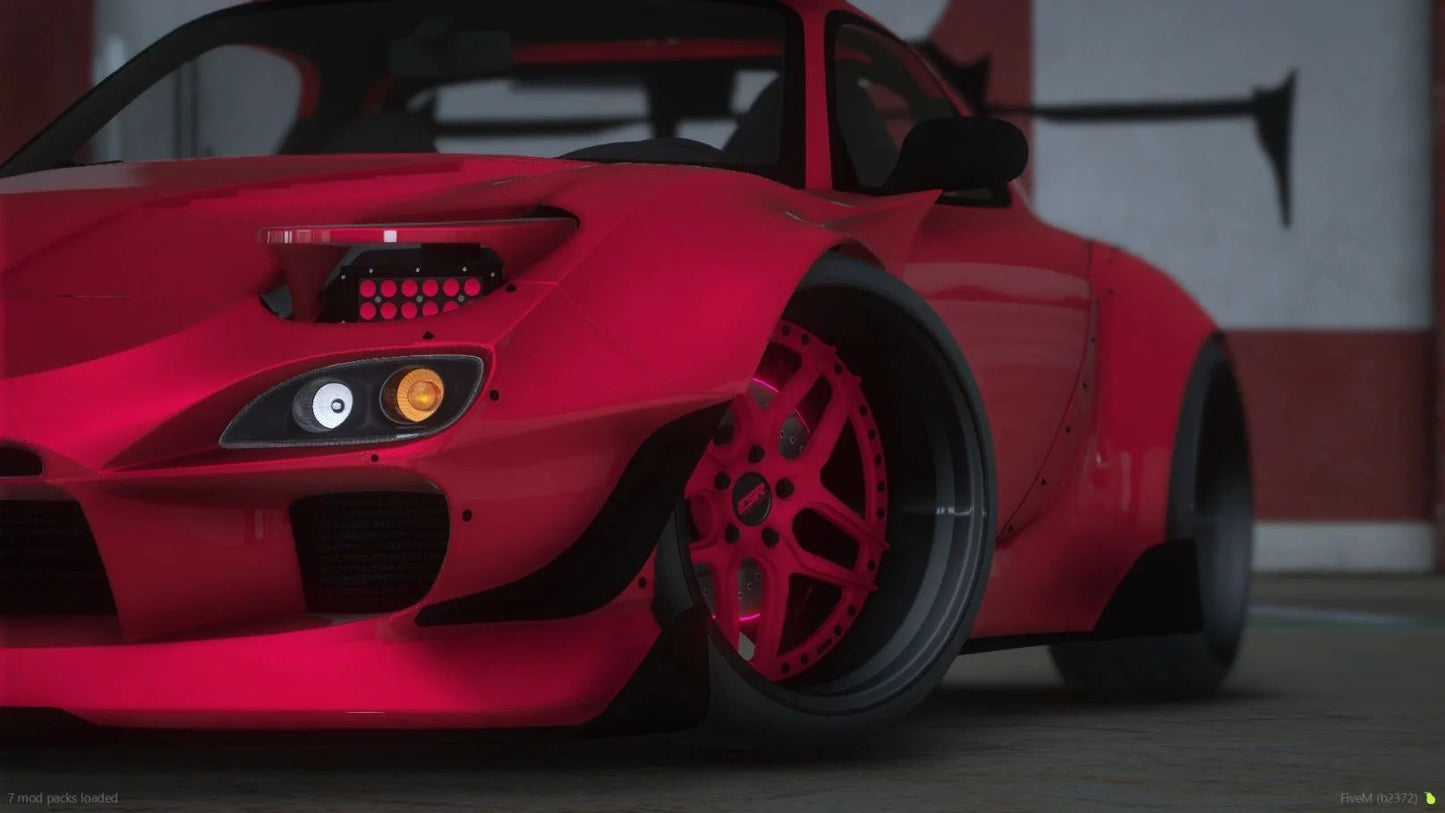 Mazda Rx7 Widebody LED Glow Edition | Tora