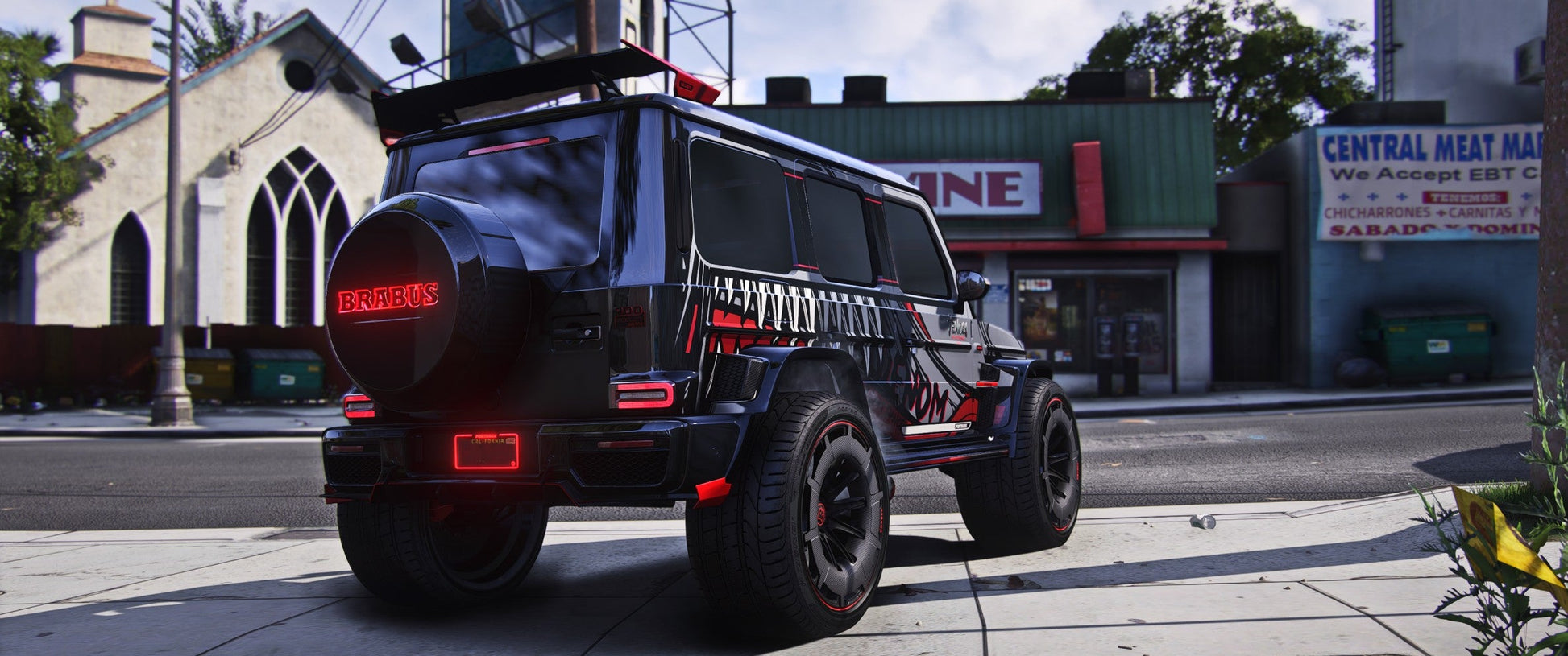 Mercedes Brabus 900 Rocket Venom [Dinamic Lights] | Port Baek