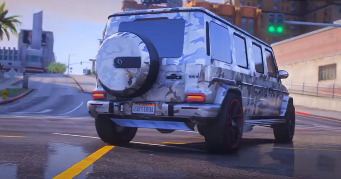 Mercedes G-Wagon Limousine 10 Seater Animated Lights By NITE MODS | IRASHAIMASE