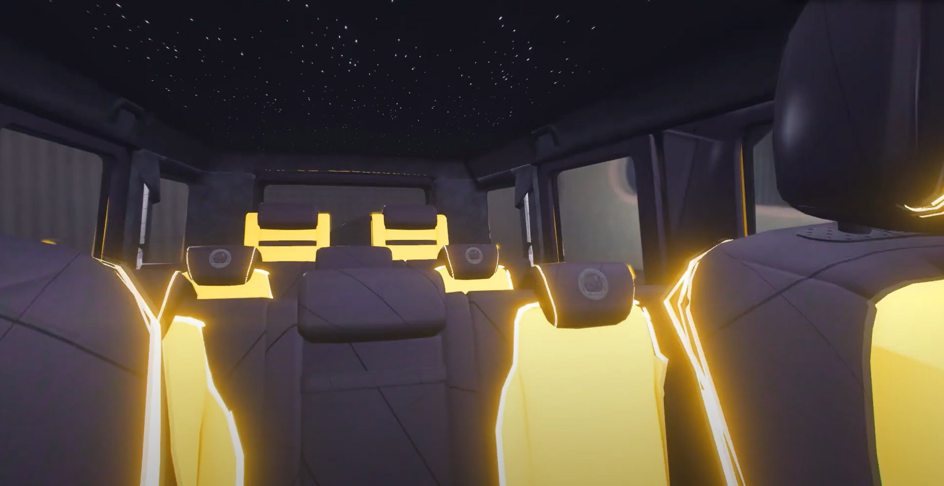 Mercedes G-Wagon Limousine 10 Seater Animated Lights By NITE MODS | IRASHAIMASE