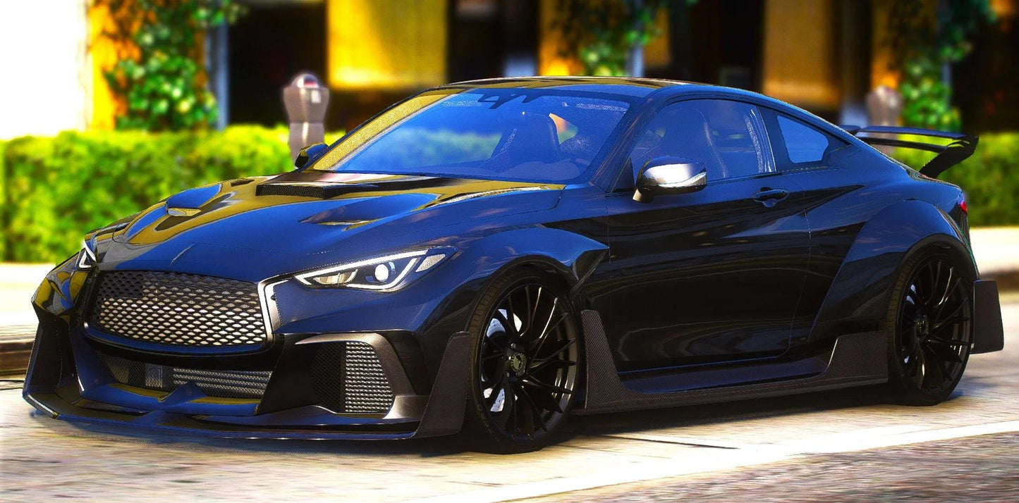 (Unbranded) Infiniti Q60 Black S Hycade Edition | Zeed