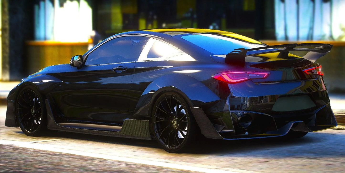 (Unbranded) Infiniti Q60 Black S Hycade Edition | Zeed