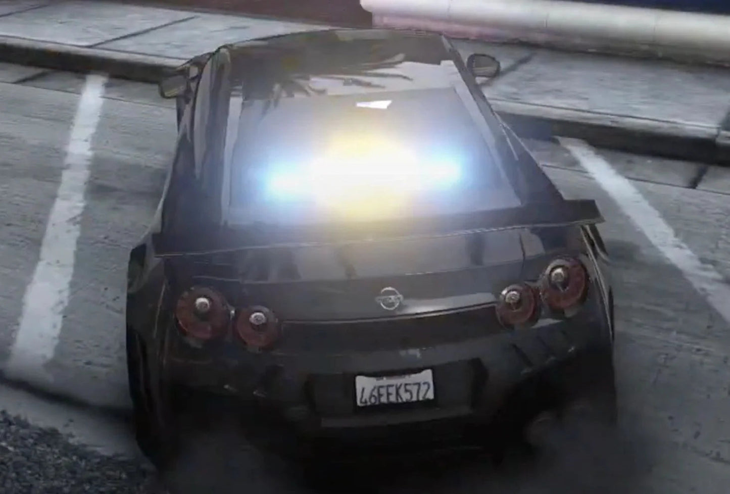Unmarked PD Nissan GT-R35 Kream Type III | MT Editz