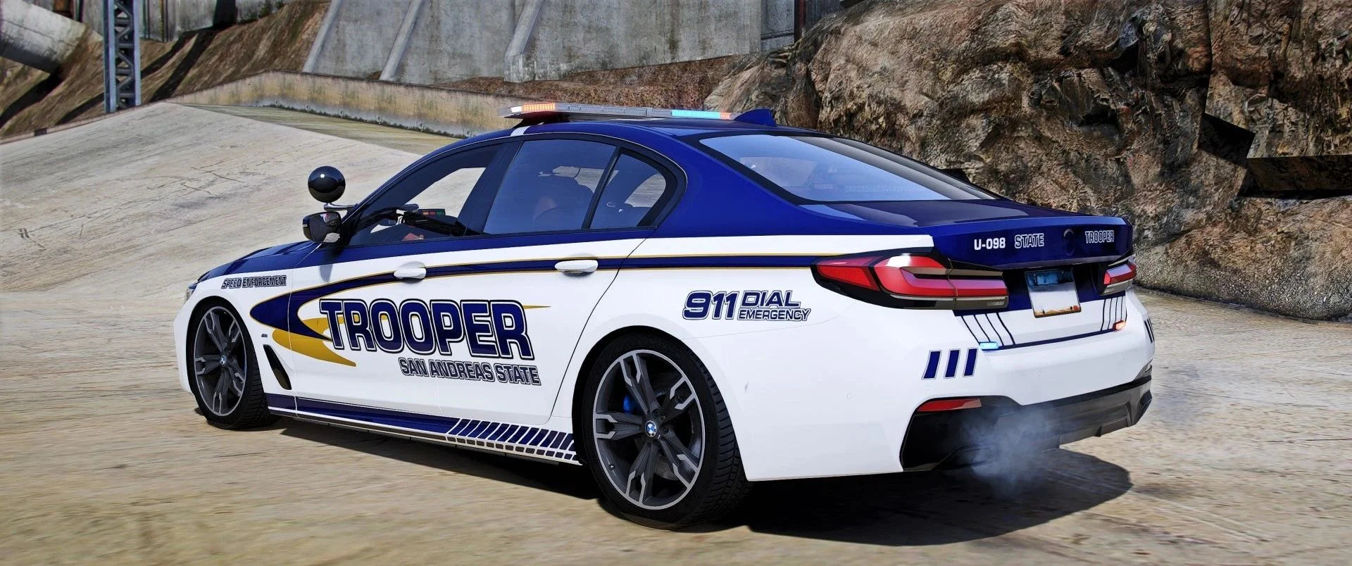[Non ELS] BMW 550i Police | Paul
