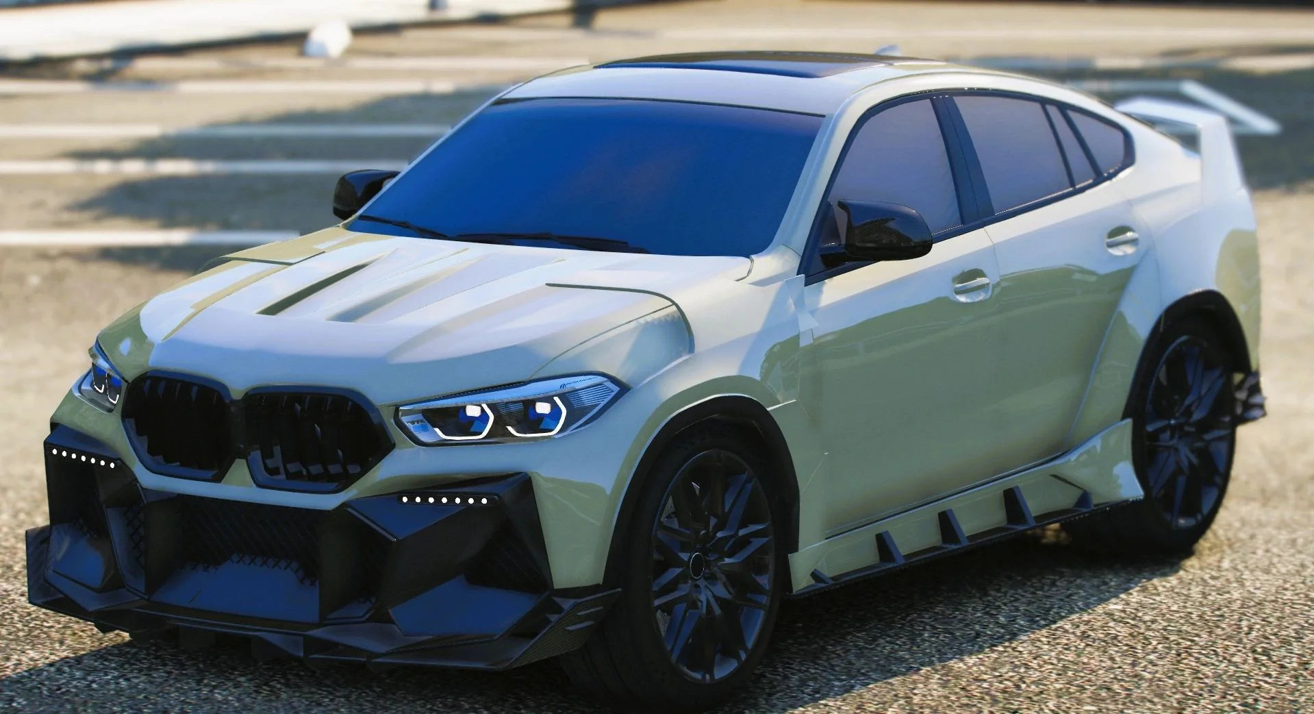 (Unbranded) BMW X6 Custom 2022 | OWL Frost