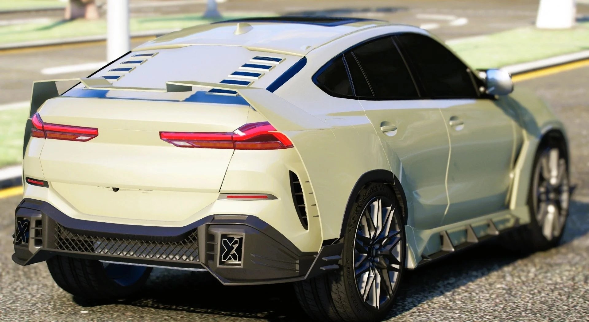 (Unbranded) BMW X6 Custom 2022 | OWL Frost