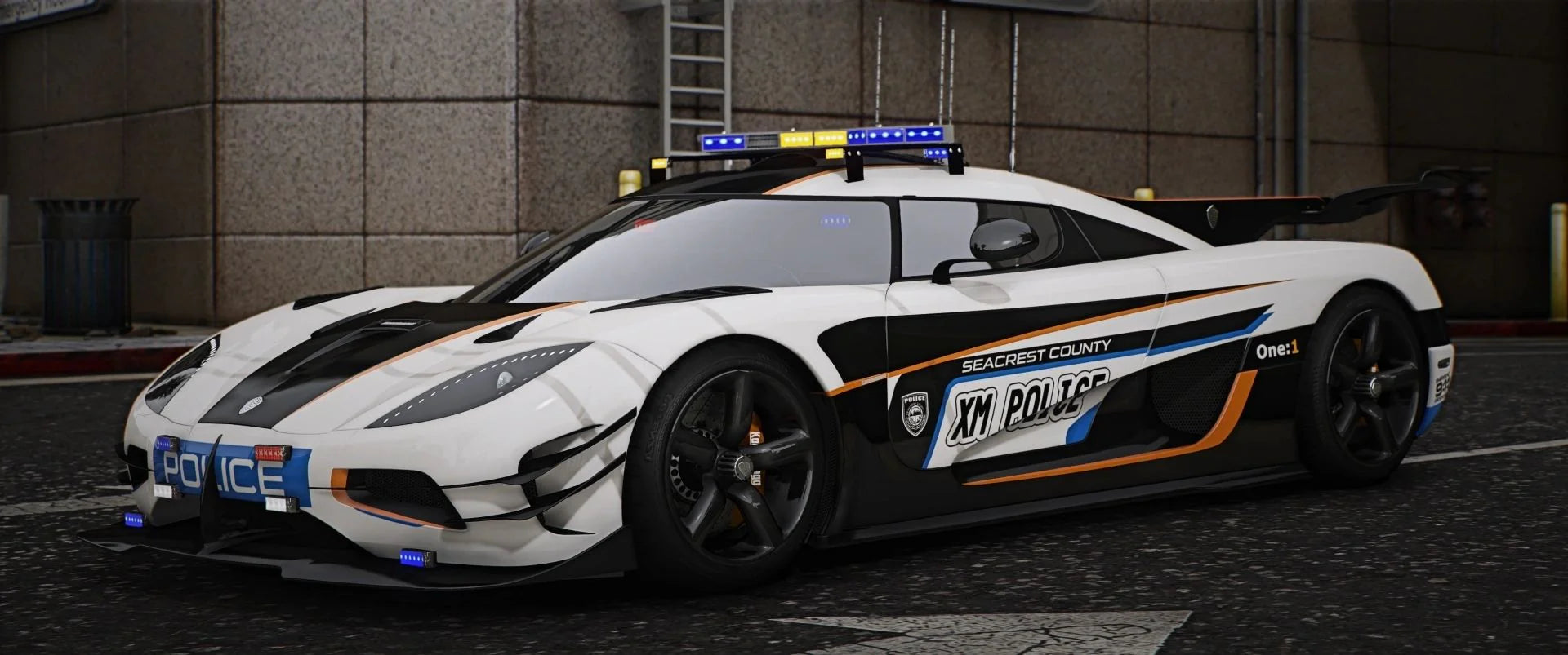 [Non ELS] Koenigsegg One1 666 Police | WOLX