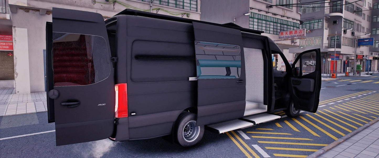 [Non ELS] Mercedes Sprinter SWATVAN (7 Seater) | Paul Mods