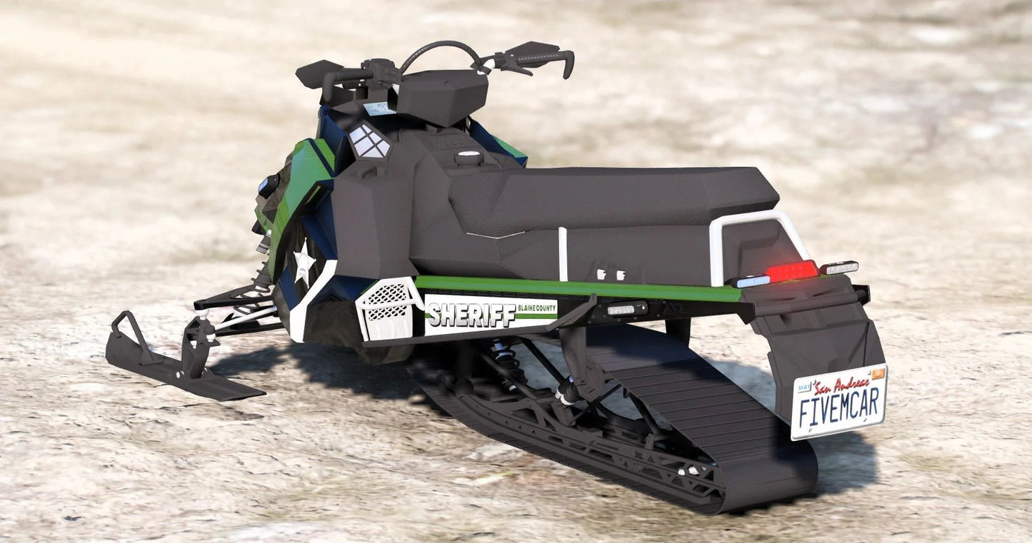 [Non ELS] Police Snow Mobile | TC