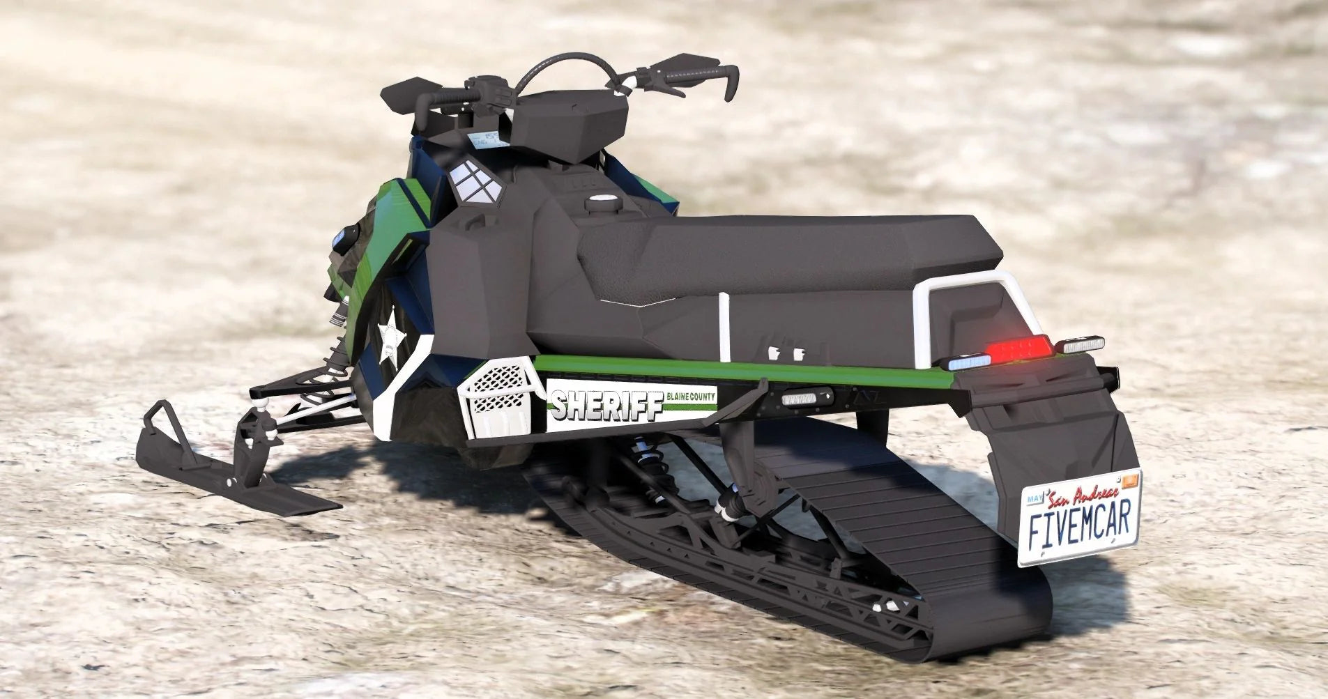 [Non ELS] Police Snow Mobile | TC