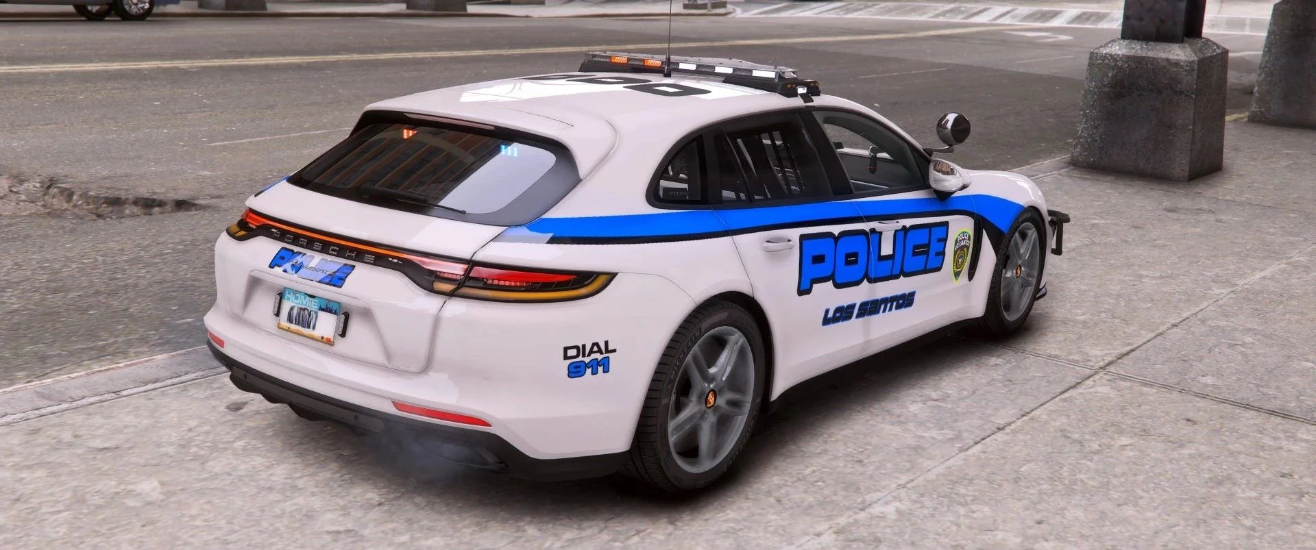 [Non ELS] Porsche Panamera Sport Turismo Police | GSD