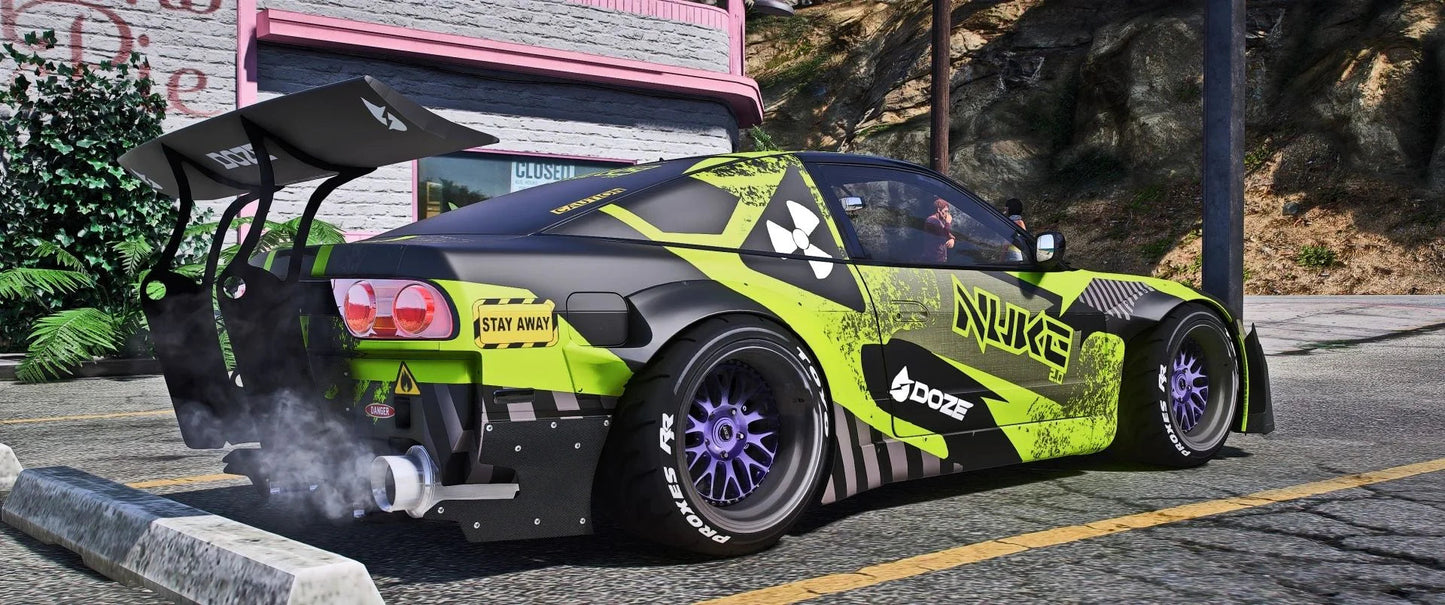 Nissan 240sx Nuke Edition | 404 Garage