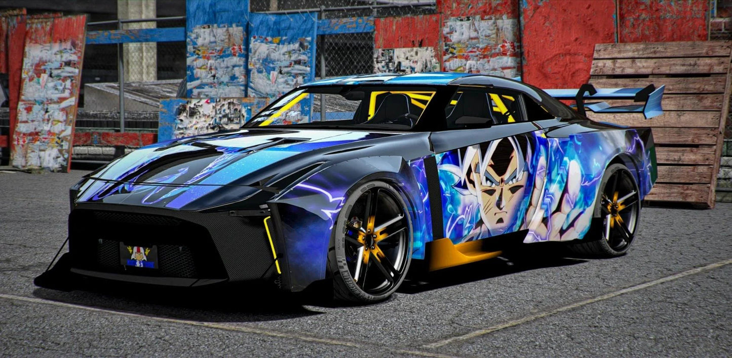 Nissan GTR-50 GOKU DRAGON Ball Super Edition | Kick Store