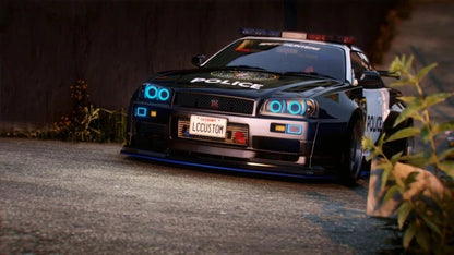 Nissan R34 Speedhunter Animated Lights Police | Legendary Cars