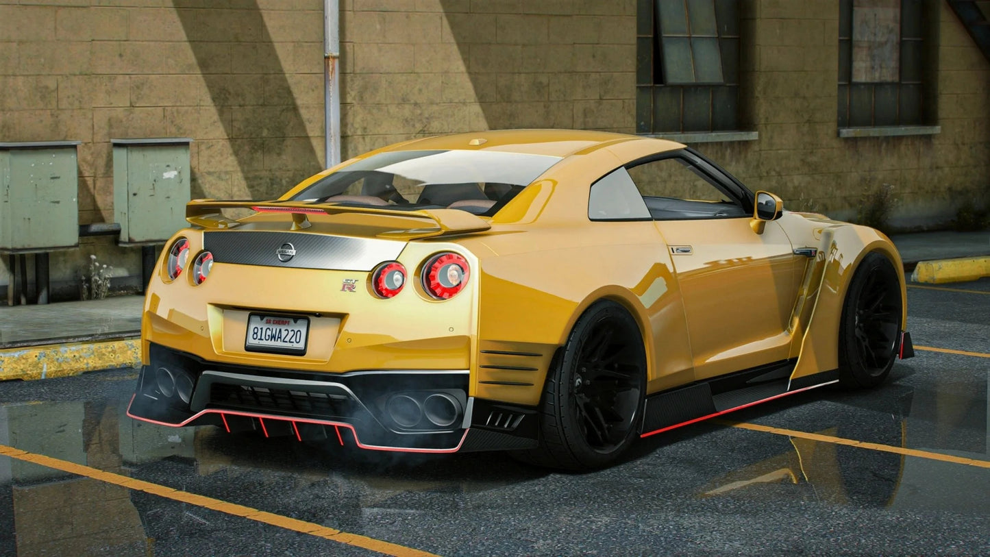 Nissan R35 Equalizer (Animated Lights) | Itzahmad_2002