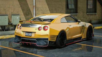 Nissan R35 Equalizer (Animated Lights) | Itzahmad_2002