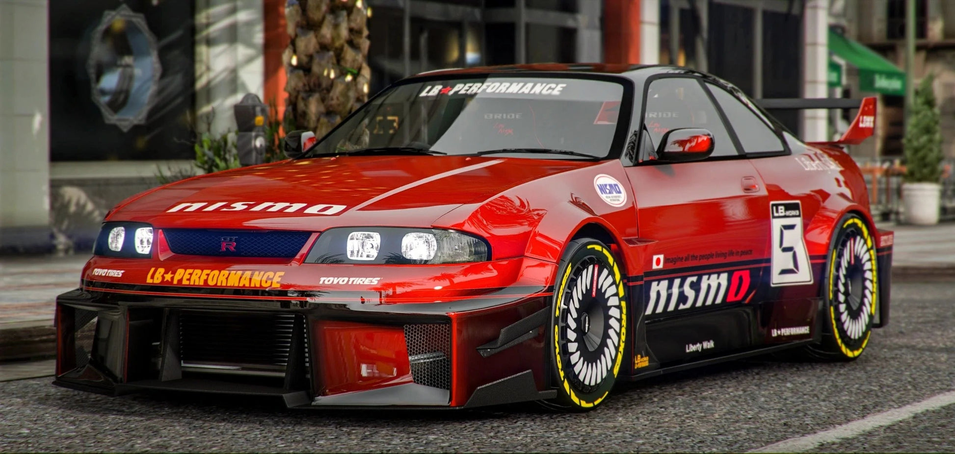Nissan Skyline GTR R33 1993 Liberty Walk Super Silhouette | WZ Media