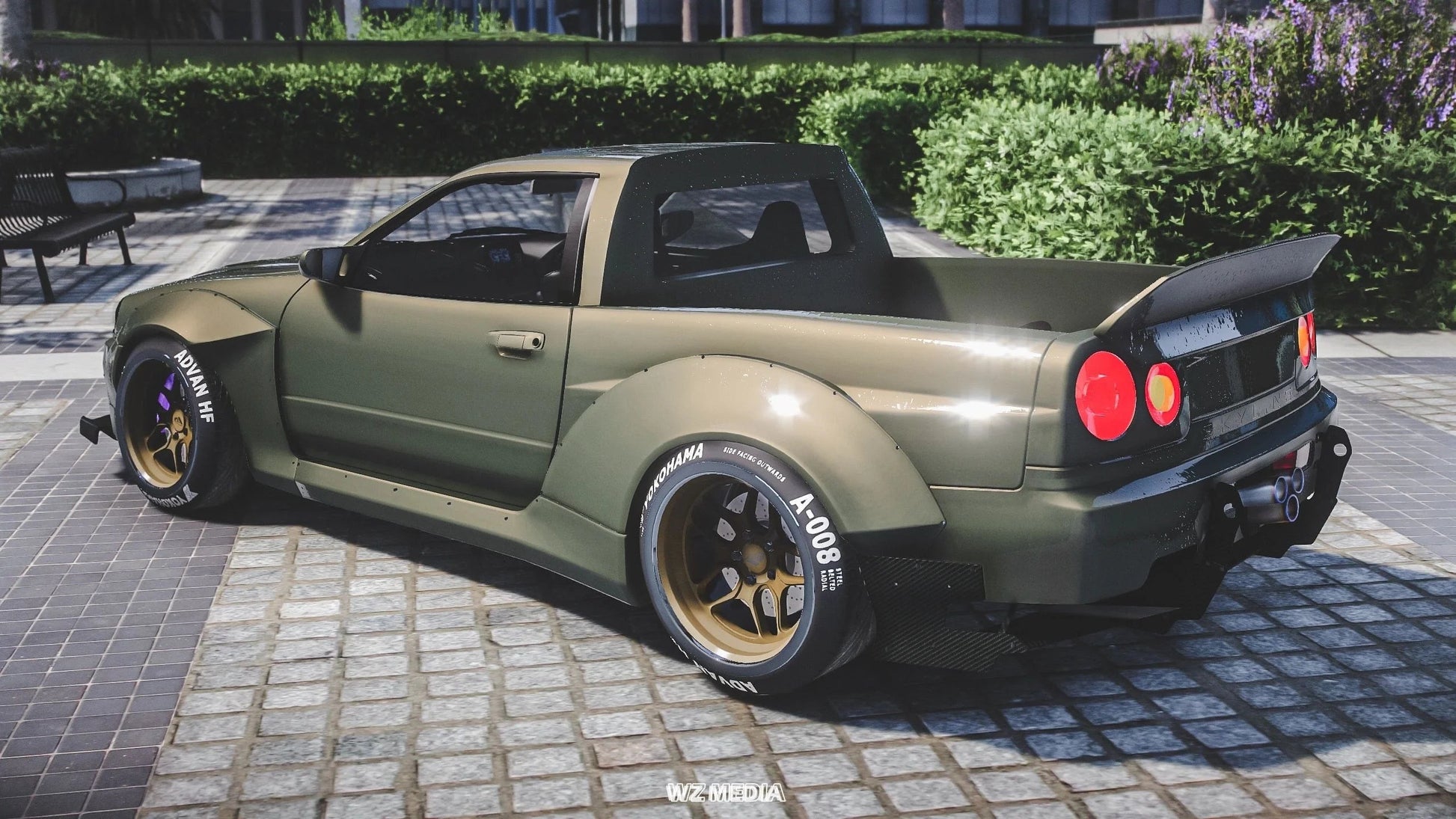 Nissan Skyline R34 UTE Rocket Bunny Pickup | WZ Media