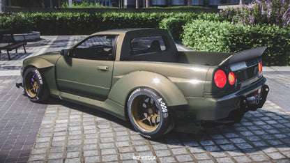 Nissan Skyline R34 UTE Rocket Bunny Pickup | WZ Media