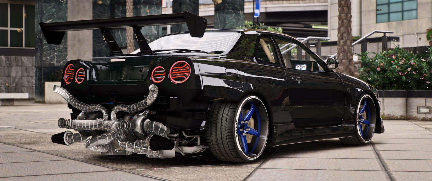 Nissan Skyline R34 Twin Turbo | MKL V.I.S.K