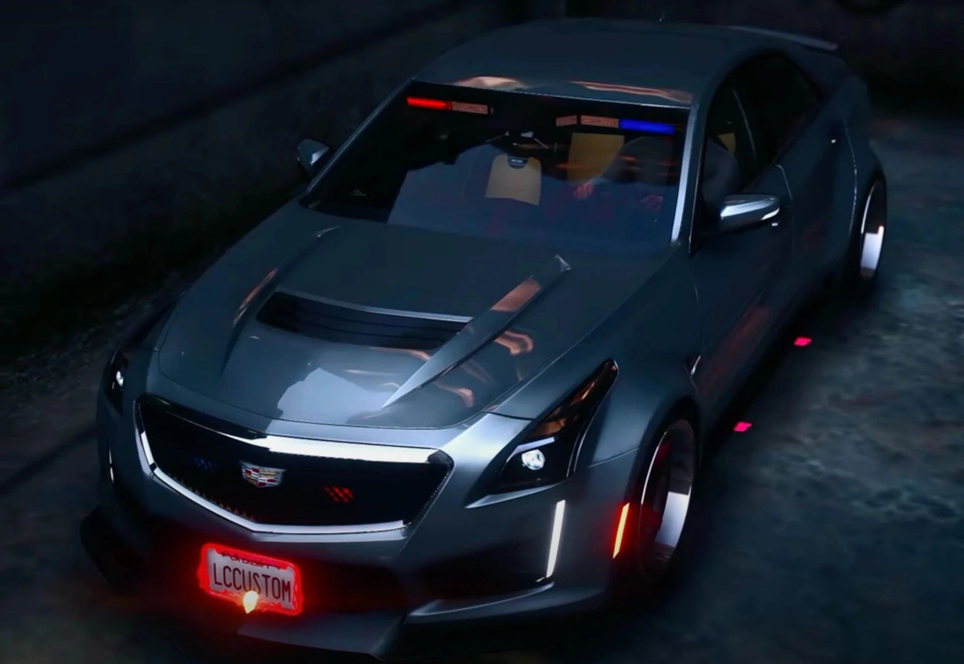 Police Unmarked Cadillac CTS V Widebody Animated PD Armored  | Legendary Cars | Performance Build