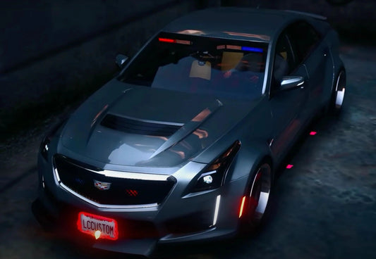 Police Unmarked Cadillac CTS V Widebody Animated PD Armored  | Legendary Cars | Performance Build
