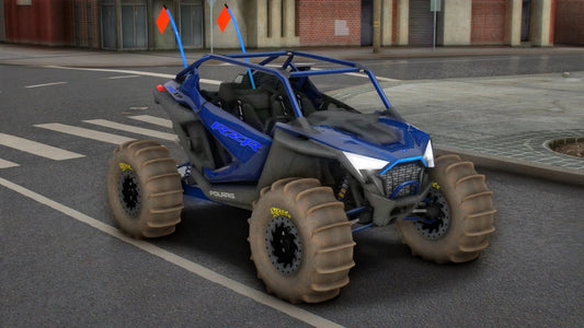 Polaris RZR XP 1000 Dune Edition | Bagged Customs