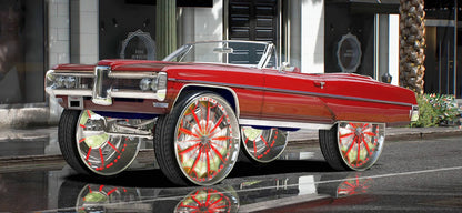 Pontiac Boneville 1968 Donk| BleU