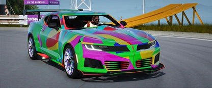 Pontiac Firebird Trans-Am Series Rainbow Edition [Dinamic Lights] | XZone Team