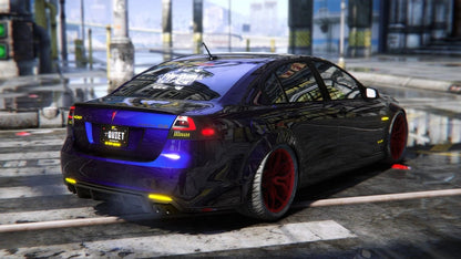 Pontiac G8 Single Turbo Drag Custom (Animation Window) | Mo Dre