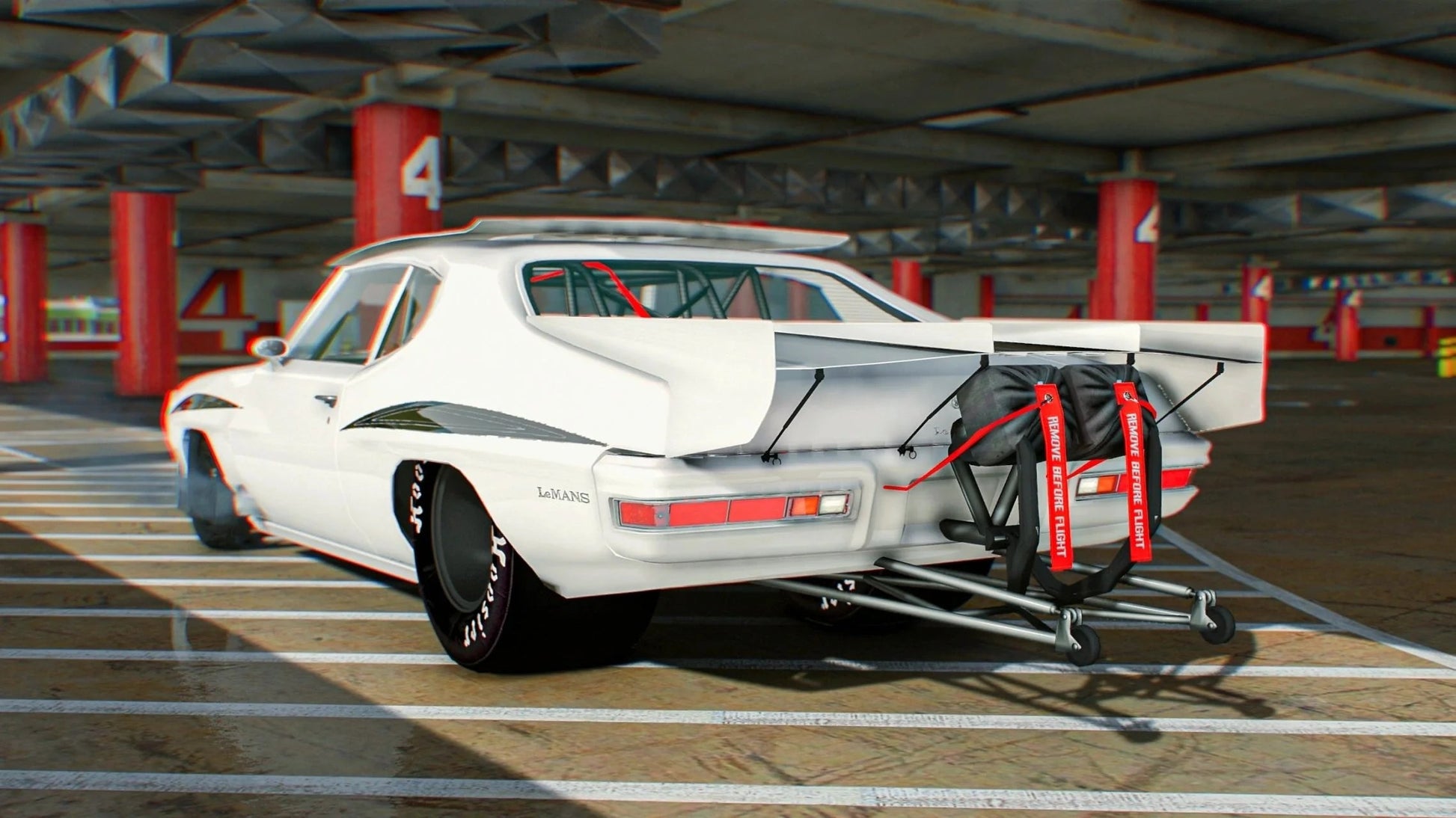 Pontiac LeMans TheWhiteCrow Drag | PB Custom