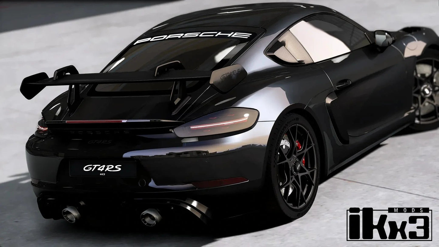 Porsche 718 Cayman GT4 RS Weissach Package 2022 | Ikx3